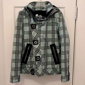 Betty Rides women snowboarding jacket. XS.